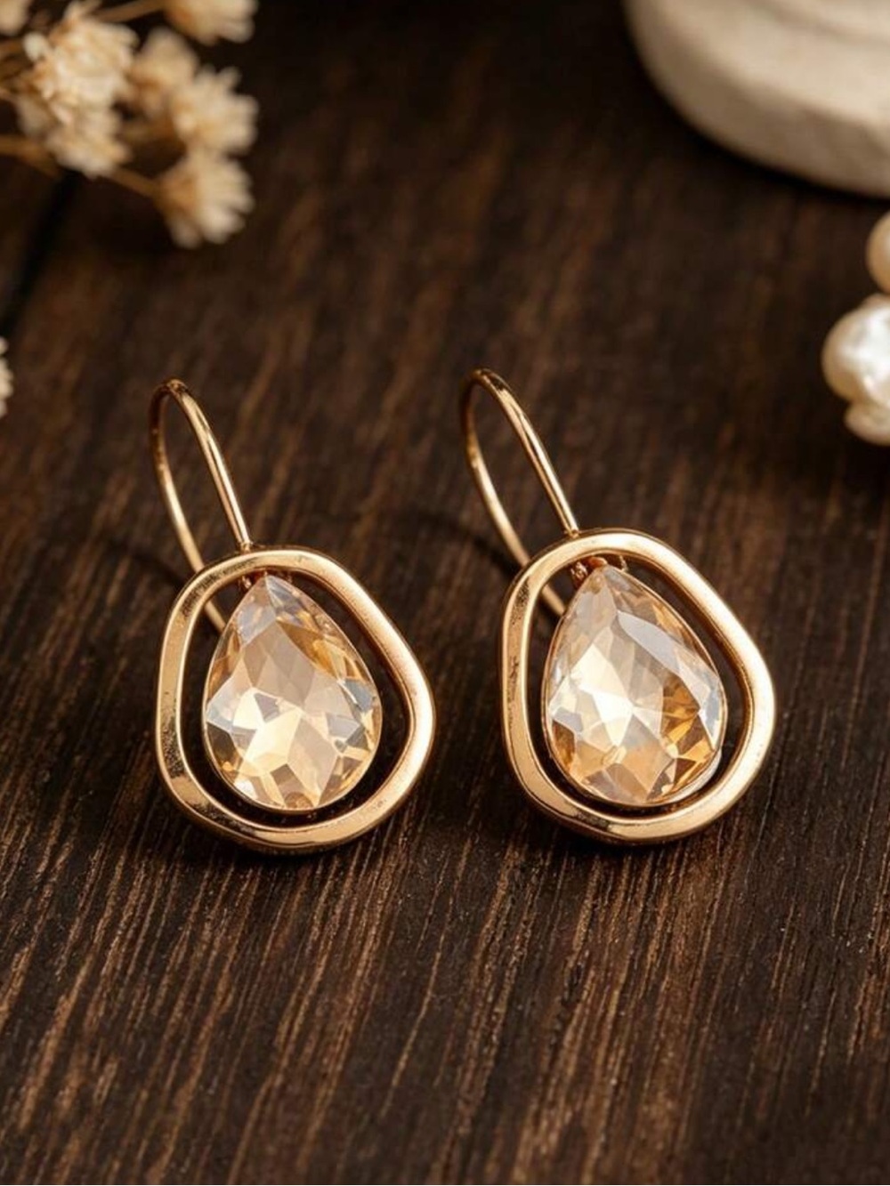 Crystal Dangle Earrings N2390